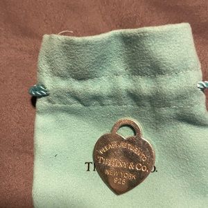 Tiffany large heart charm